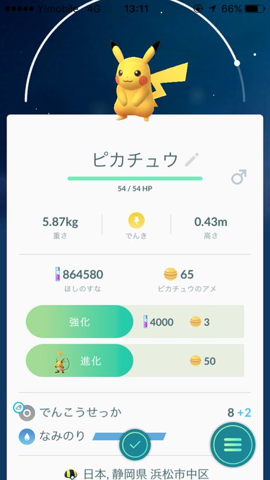 3時間限定 ポケモンgo なみのりピカチュウが登場 日焼けしてるぞ まとめダネ