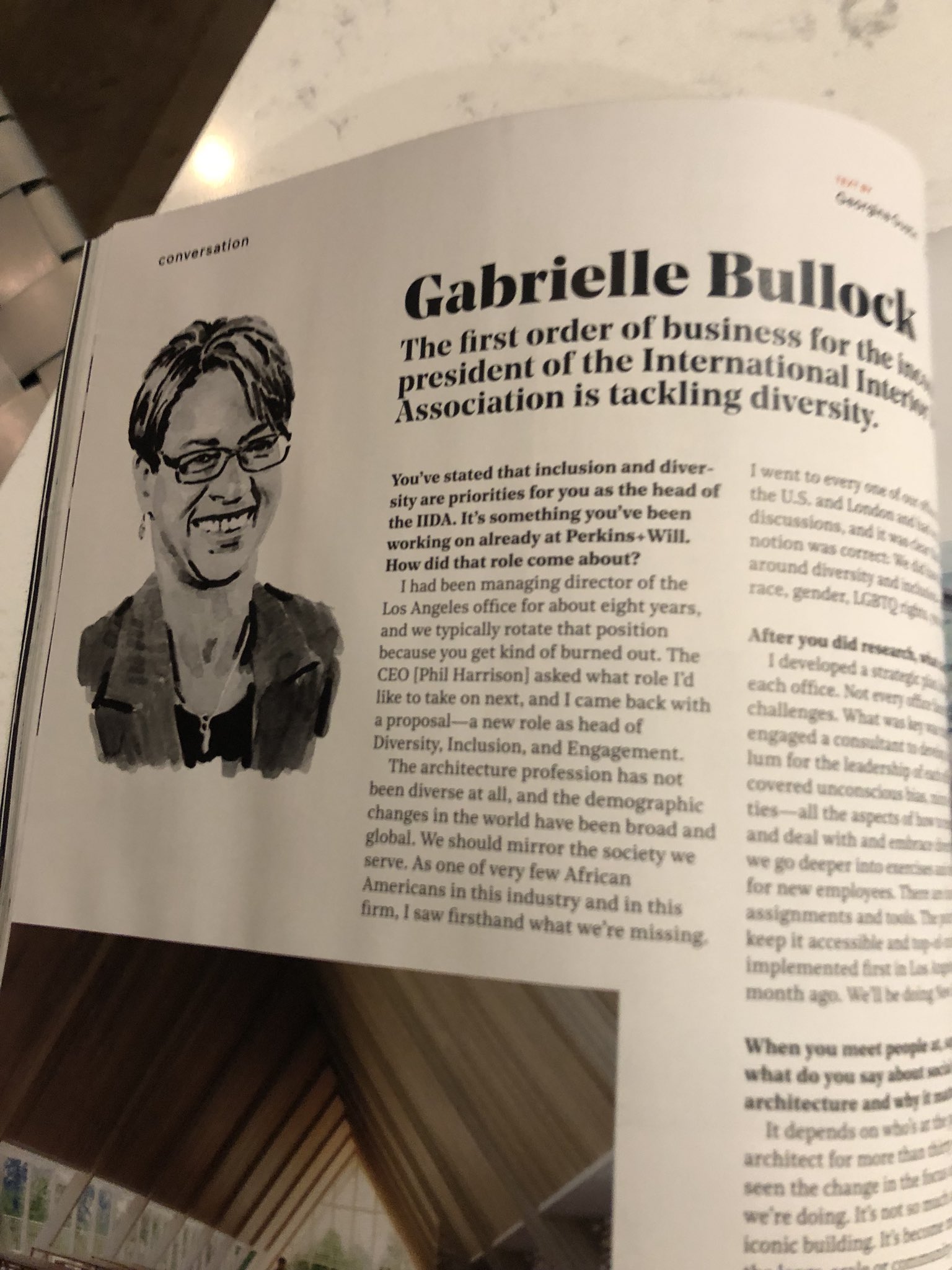 Rocky Carroll Twitterissa So Proud Of My Wife Gabrielle Bullock Feature Article On Her In The Latest Edition Of Dwell T Co Jpwpszf6no Twitter