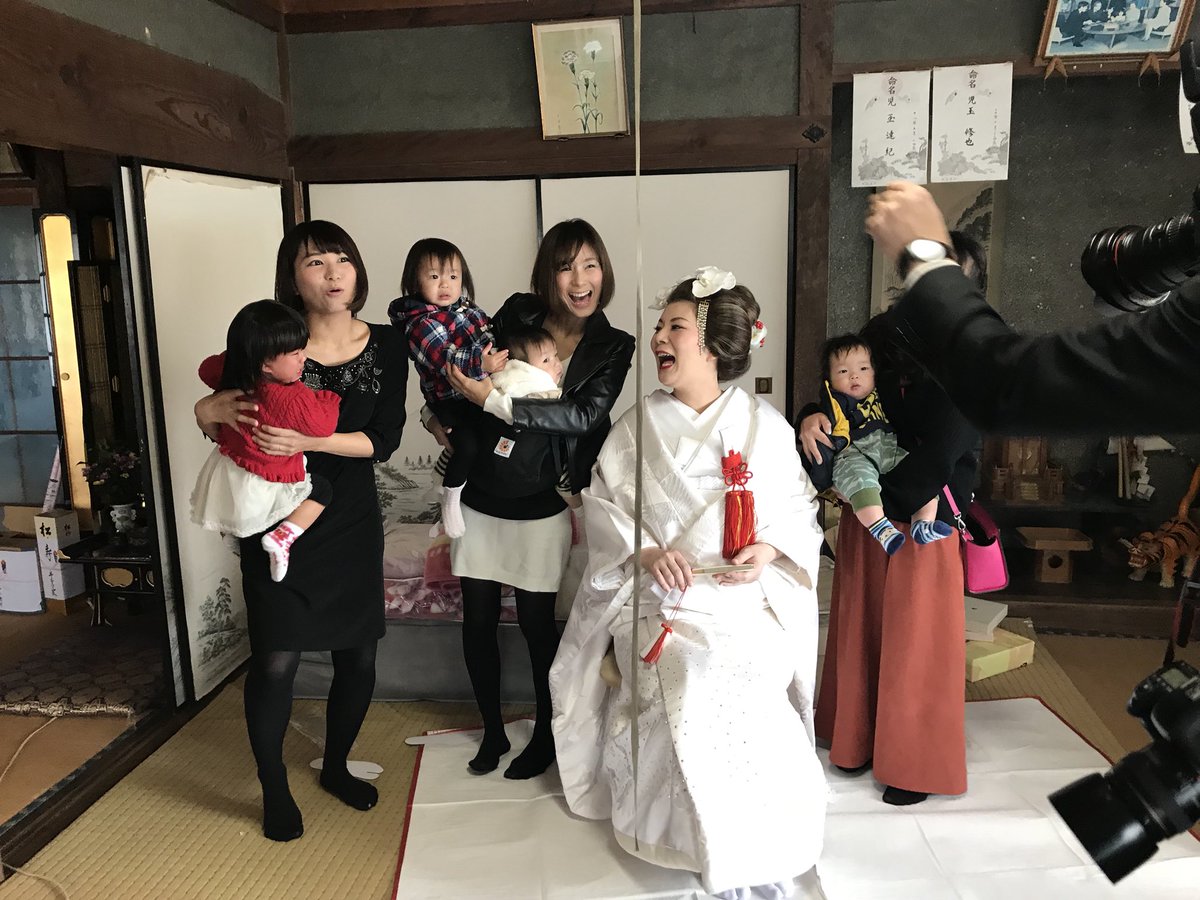ONOMAMI's tweet photo. 結婚式。初心に戻るー https://t.co/sbLmL8rlrf