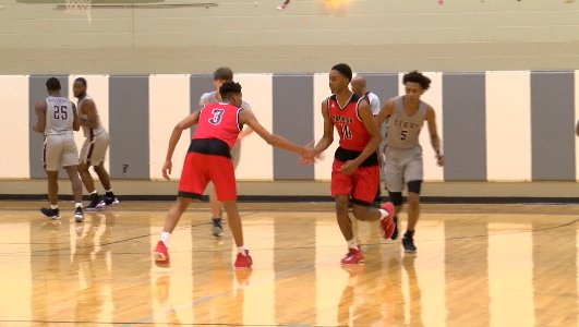 RACH_TOS's tweet photo. HIGHLIGHTS: Brandon tops Terry 66-65 in OT thriller to take the lead in 6-6A.

*must-see dance moves at the end*

https://t.co/bN9b7RMzN9 https://t.co/V0hprPL0IS