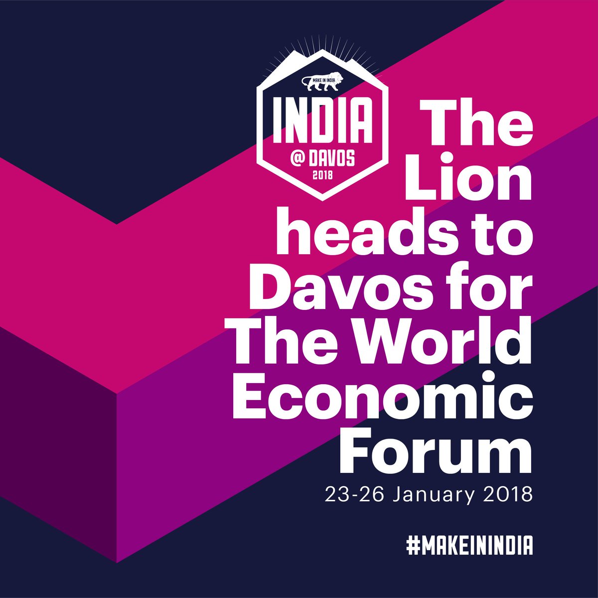 makeinindia's tweet photo. T minus 3 days to @wef. India is the top destination for Greenfield FDI for the second year in a row. And among the top tech R&amp;D hubs globally. The Indian dream is built on results.
Follow updates from the event. #IndiaAtDavos #MakeInIndia @cimgoi https://t.co/qg8Mghnw8L