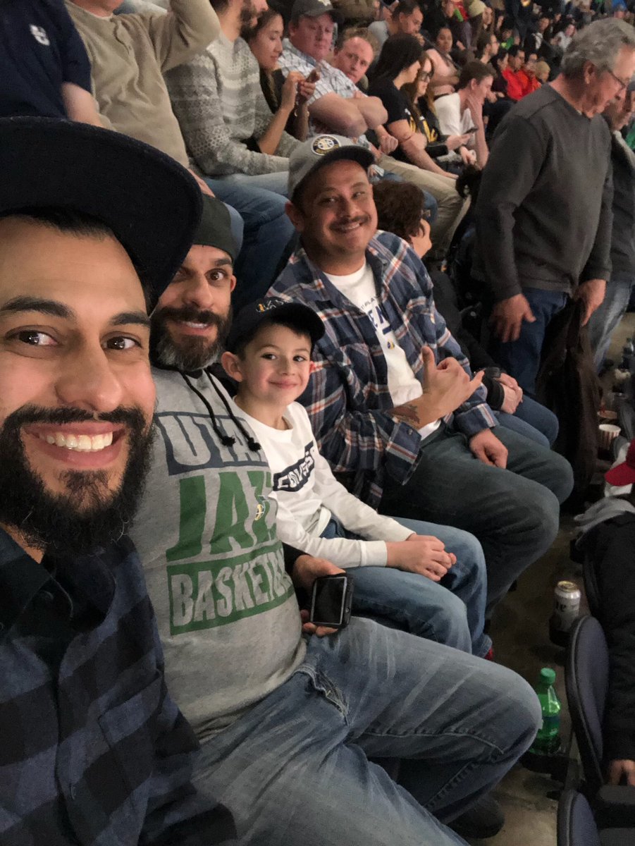 Animal2Fly's tweet image. First @jazz game Let's Go!!! #NYKatUTA