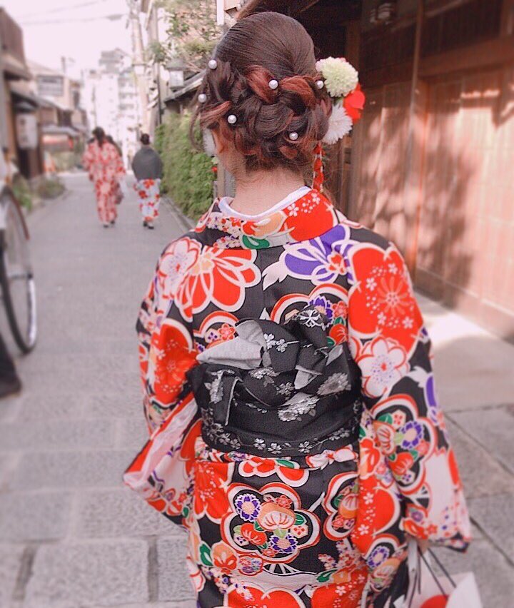 着物レンタルvasara 京都駅店 On Twitter 華やかなお着物で 京都