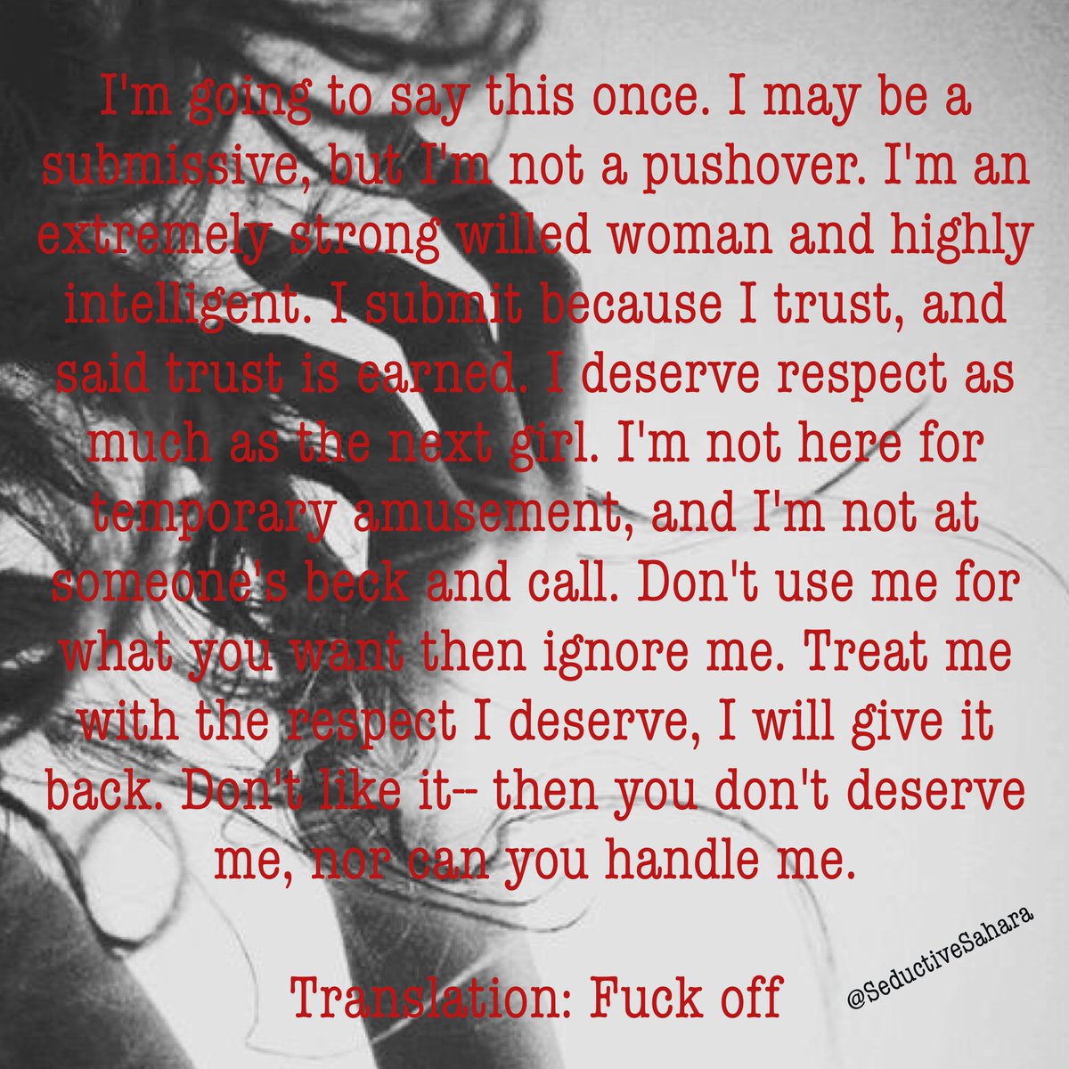 Sahara (@seductivesahara) on Twitter photo 