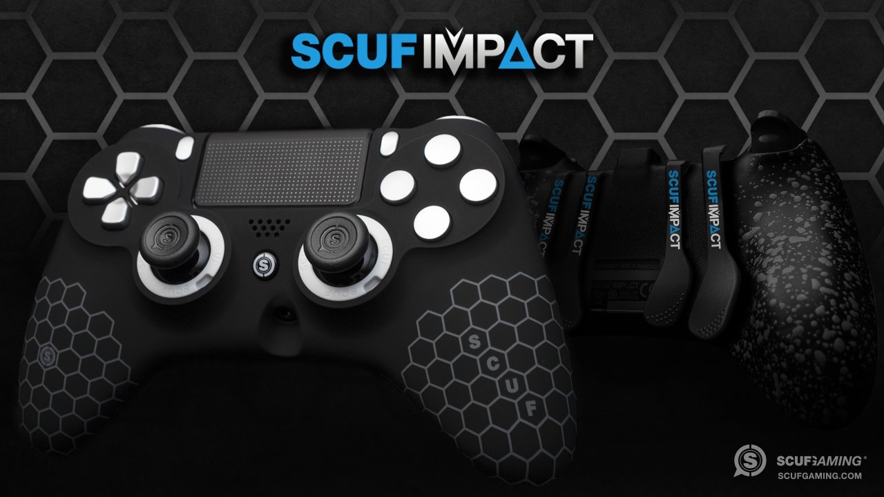 SCUF IMPACT BLACK Honeycomb