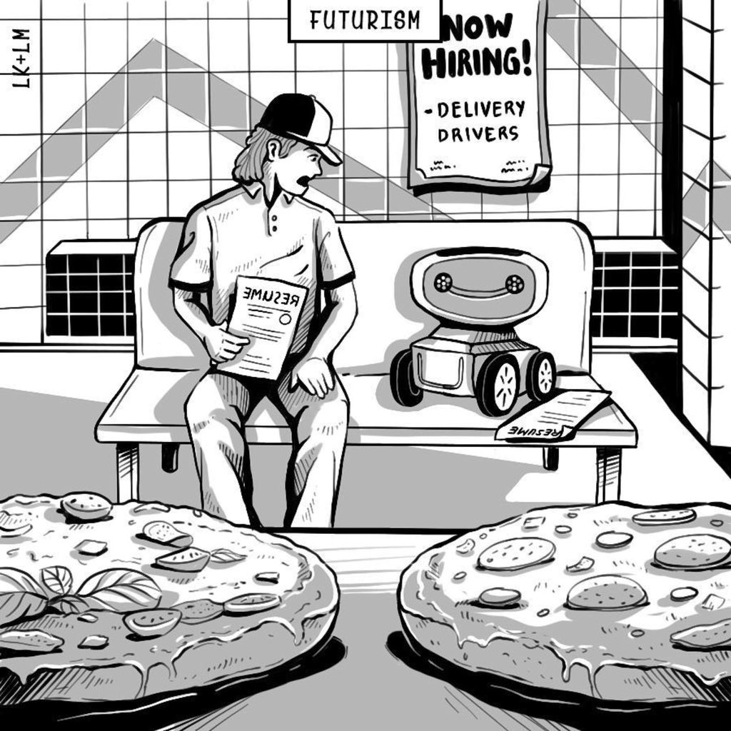 futuristufuk's tweet photo. Hahaahaa😂😂😂👍🏻Futuristik karikatürlerin konuları da değişti tabii:)

❗️Bu karikatürlerden en beğendiğinizi yazın çekiliş yapıp kazanana imzalı T-İnsan yollayacağım #futurism #fütürizm #fütüristler #gelecek #future #komedi #karikatür👉🏻👉🏻👉🏻 #futurist #ufuktarhan #Tinsan https://t.co/OGUrCtzP7N