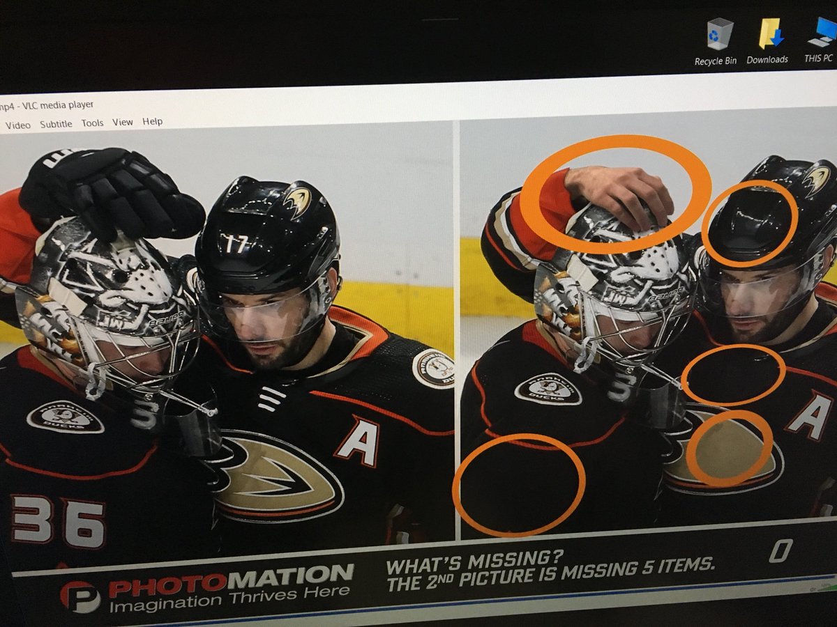 LindsayImber's tweet photo. What an exciting game. Ducks win, #Cogs831 is 3rd star, and the latest version of the โWhereโs Gil?โ Easter egg featured me as Keslerโs right hand. https://t.co/KJTNsPDY6d
