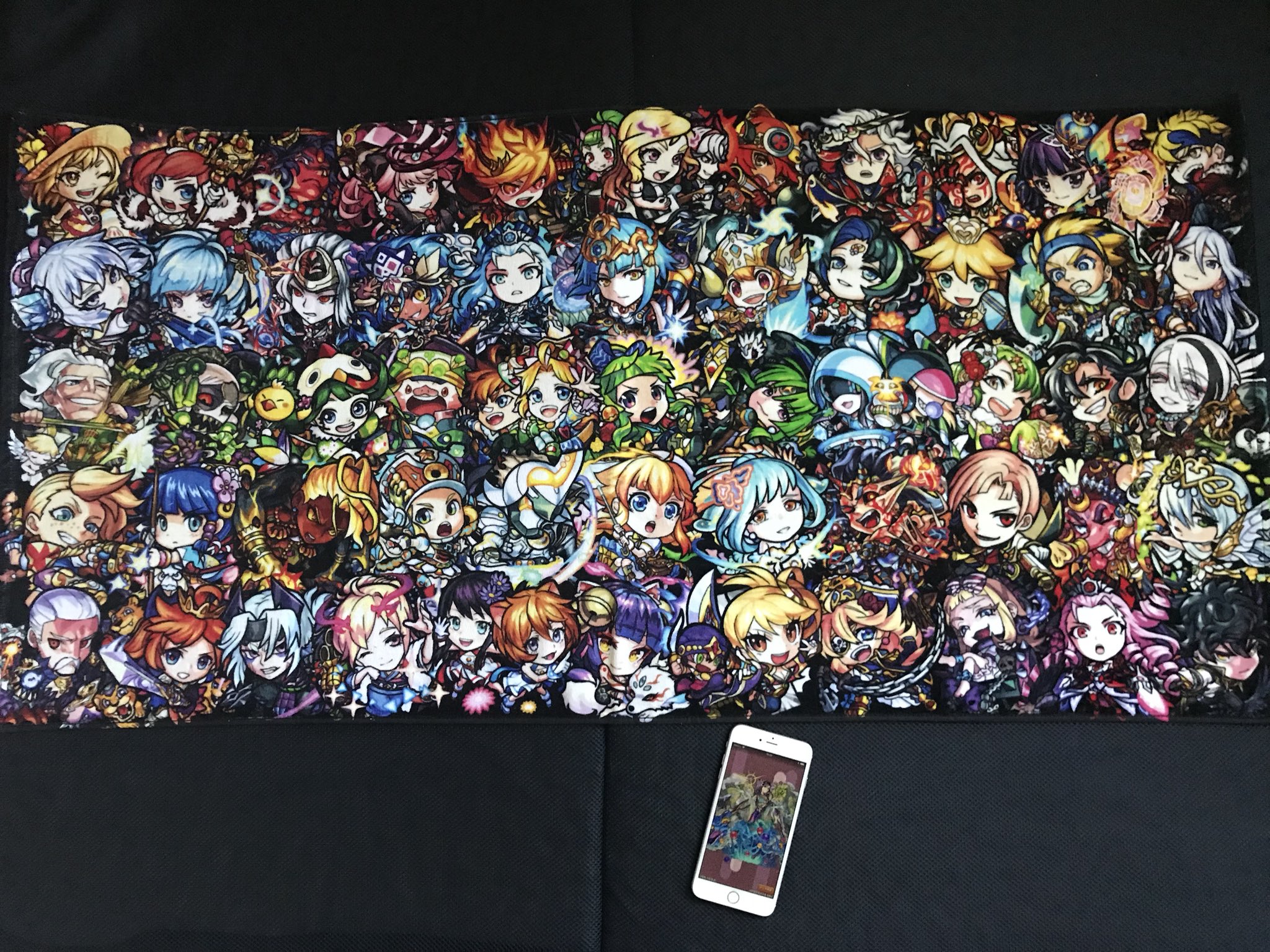 Twitter पर アキ モンスターストライク バスタオル ボール絵集合4 届いた ٩ ۶ わーい モンスト