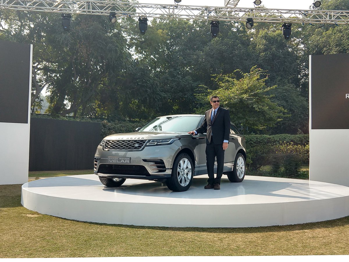 domyowndance's tweet photo. The #allnew #RangeRoverVelar - starting from ₹78.83 lakhs (#exshowroom India)! #RangeRover #Velar #TheAvantGardeRangeRover #JLR https://t.co/VS1D9aTXp3