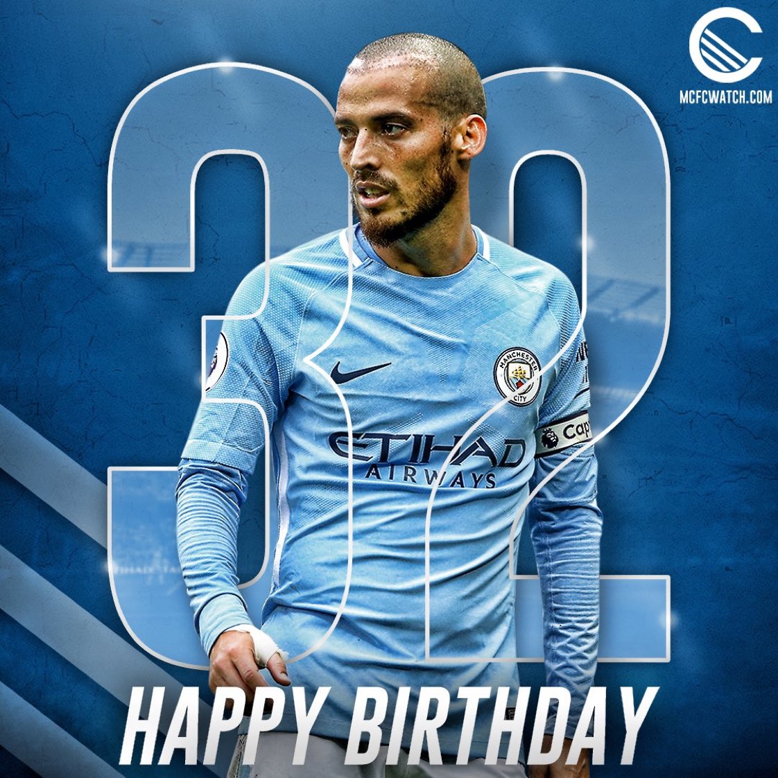 El Mago is 32 today!

Happy Birthday to the living legend David Silva! 