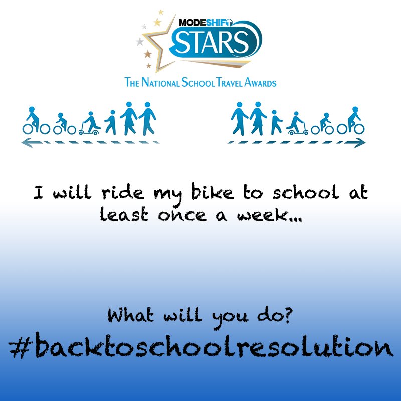 TeamModeshift's tweet photo. Back to school in 2018, why not set a #backtoschoolresolution and work towards Modeshift STARS Accreditation this term? https://t.co/yQ9jfxqUGo https://t.co/DdxES9VELM