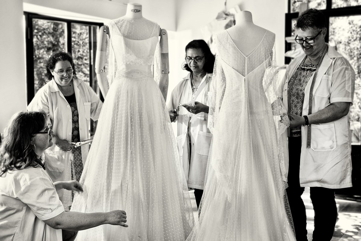 Savoir-faire <a href="/CymbelineParis/">Cymbeline</a> #robedemariee #mariage #creation Behind your Cymbeline gown is a whole team of specialists who have the knowledge, a lot of love, the passion and talents, to make your dress unique… cymbeline.com/fr/collections/