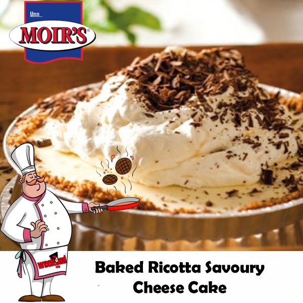 WeekendMag's tweet photo. #TheWeekendBakes - Dessert - 🍰
Baked Ricotta Savoury Cheese Cake
👀Recipe = https://t.co/tODVwfRjgF https://t.co/87h170tClX