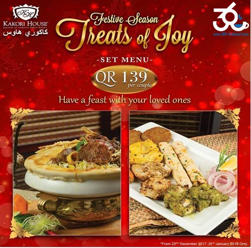 360Foodcourt's tweet photo. This festive season, enjoy the treats of joy with your loved ones for just QR139
https://t.co/PaFnWwoMzM https://t.co/HlRt7jKq6S