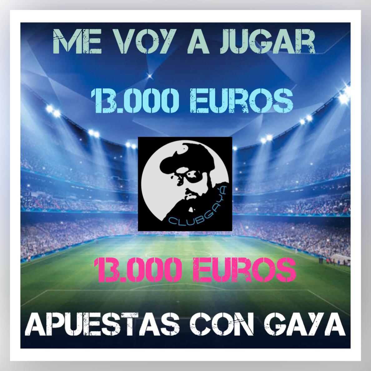 🔞 ATENCIÓN
Jamás en mi vida me he jugado 13.000€ a un solo partido.

💻 Ha llegado el momento. 

📲 ¿Queréis que suba la apuesta en telegram.me/retogaya ?