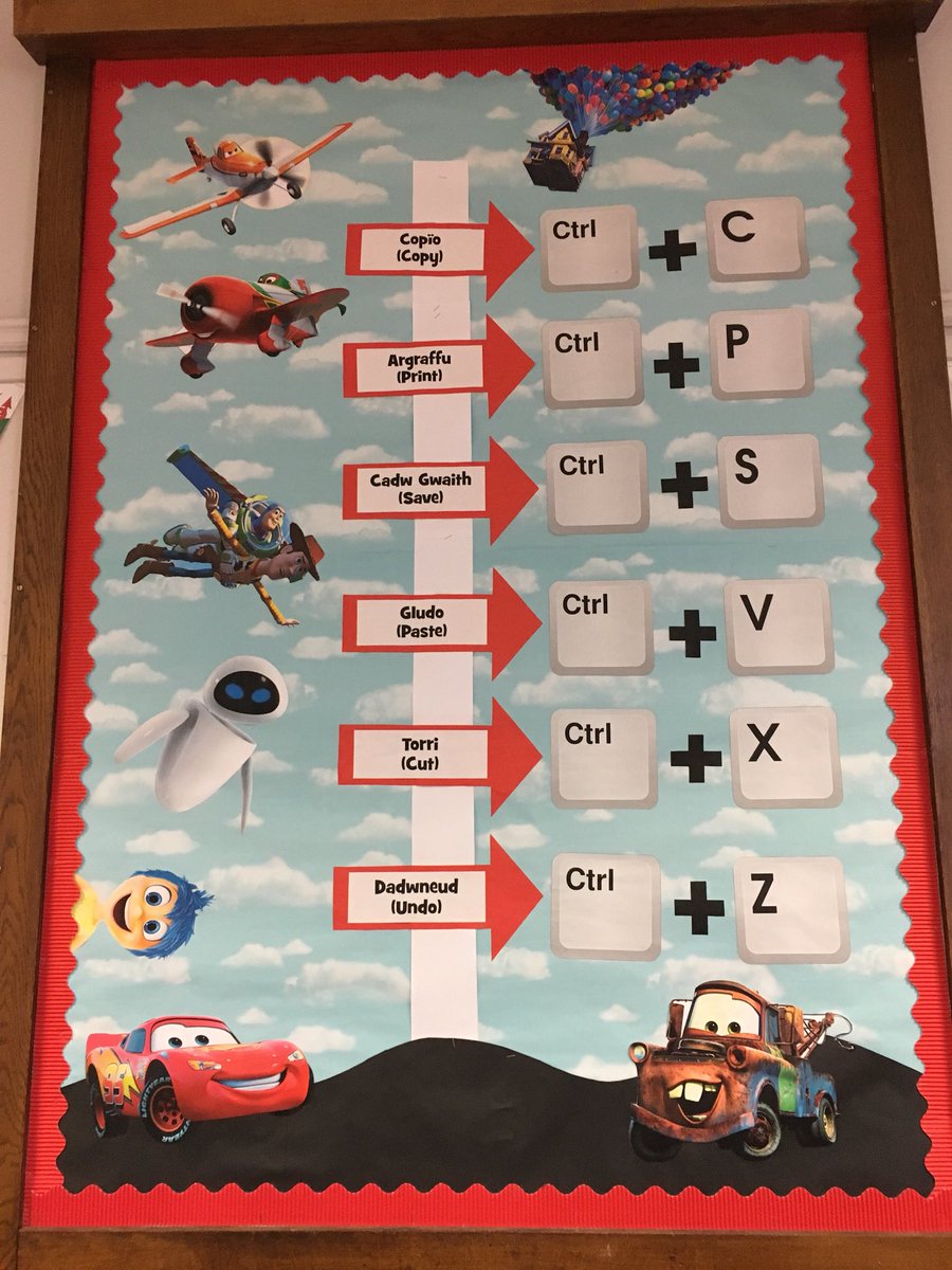 JulFletch's tweet image. From my class displays, is it obvious I’m a pixel art and Disney fan?! 😂👍 #disney #pixelart #HourOfCode2017 #digitalfootprint