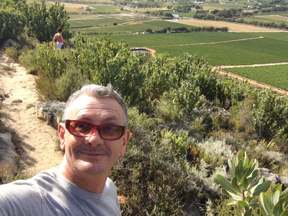Morning hike <a href="/LaMottewine/">La Motte</a> !