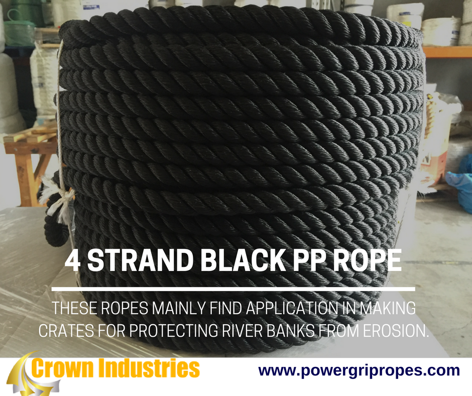 powergripropes's tweet photo. Black #PPRopes are mainly used in making crates for protection river banks from erosion.
Know more: https://t.co/6dyIt94874
Contact: +91 9830301624 | 033 22414635
#PolypropyleneRopes #Manufacturer #Supplier https://t.co/N6iTRnYLlR