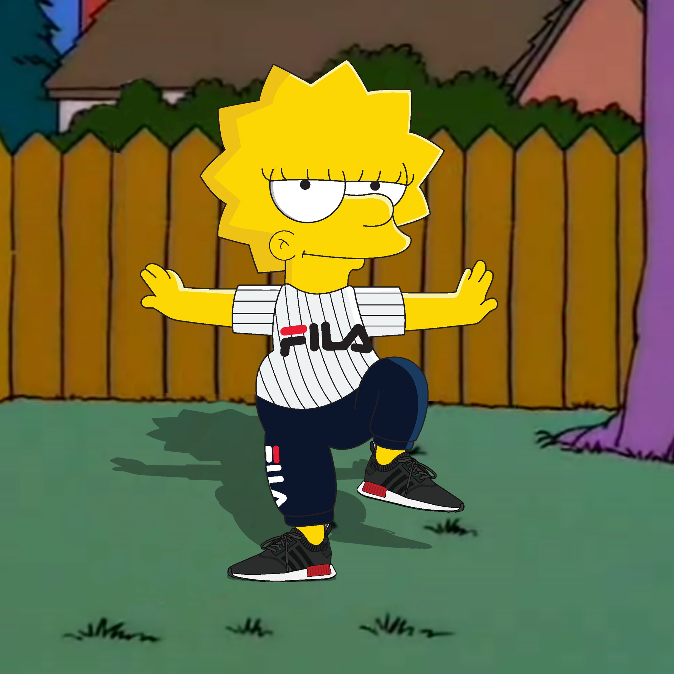 Hypebae on X Peep Vitorino Paullo s illustrations of Lisa and Maggie Simpson decked out in streetwear. https t wnR9N01JUU X