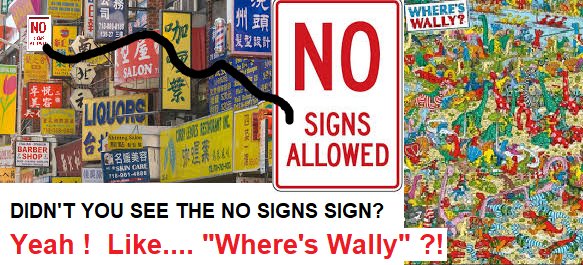 LaughableAU's tweet photo. #Signs #City to ensure #education and utter #compliance with absolutely #everything = #crazy #overwehelming #abundance going #unnoticed = #sign of the #times (Petula) https://t.co/6W6sOpokHX