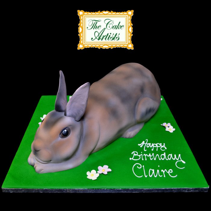 Rabbit Birthday Cake.