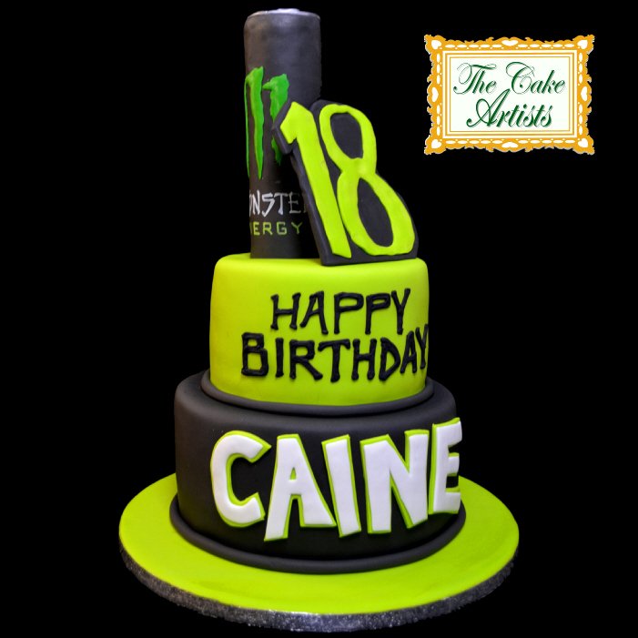 Monster Energy Birthday Cake.