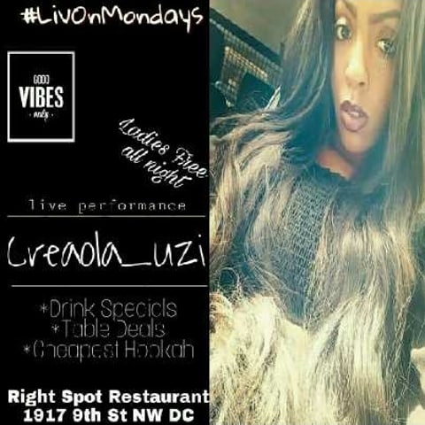 majorsuxxess's tweet photo. COME HEAR @IAMKINGFEEK FT #CREAOLAUZI PERFORM THEY SONG #LAYUP LIVE  @ #LIVONMONDAYS @ #THERIGHTSPOTRESTURANT 1917 9TH ST NW D.C 
https://t.co/NQ0fr4bTpN https://t.co/eCkxYBhbCE