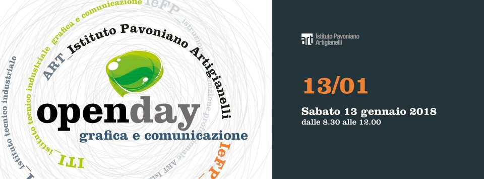 IstitutoART's tweet photo. OpenDay ART - Offerta formativa 2018/2019
Sabato 13 gennaio 2018

Vi aspettiamo!
#IstitutoART https://t.co/kVxzeNr2WX