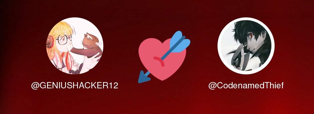 My Twitter Valentine is going to be: @CodenamedThief

Find yours at tinyurl.com/twittervalenti…

.