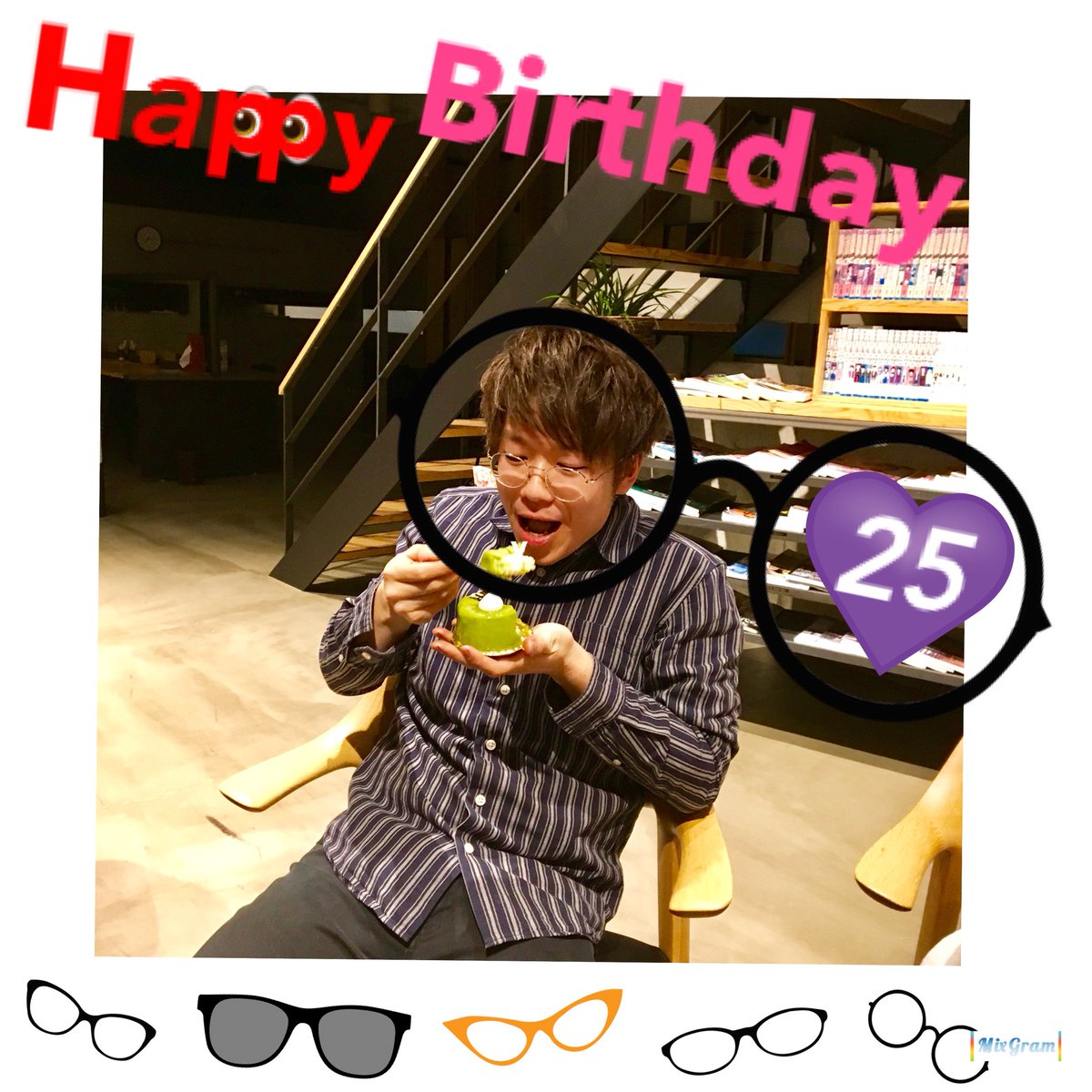 AlamodeCentre's tweet photo. 誕生日🎉.
#帯広 #美容室 #アラモード #サントル店 #誕生日 #おめでとう #25歳 #あけましておめでとうございます #今年もよろしくお願いいたします https://t.co/RZQZpIuuG9