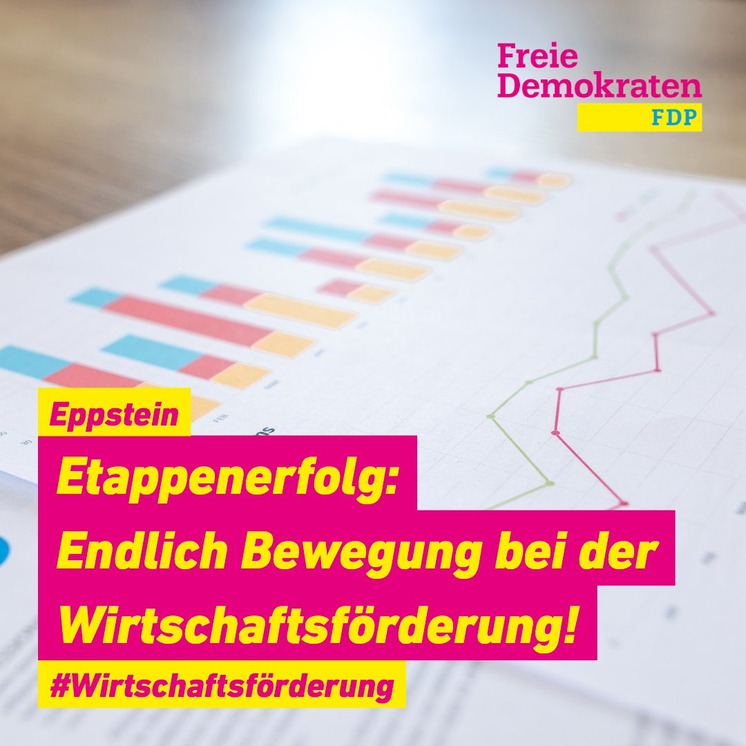 Die FDP hat vergangenen Herbst einen Antrag eingebracht, der den Grundstein für eine Neuaufstellung der SWE legen soll. Wie sich nun zeigt, scheint der Ansatz der stärkeren Kontrolle zu fruchten. #Eppstein #FDP #Wirtschaftsförderung b2s.pm/aA6Sqh