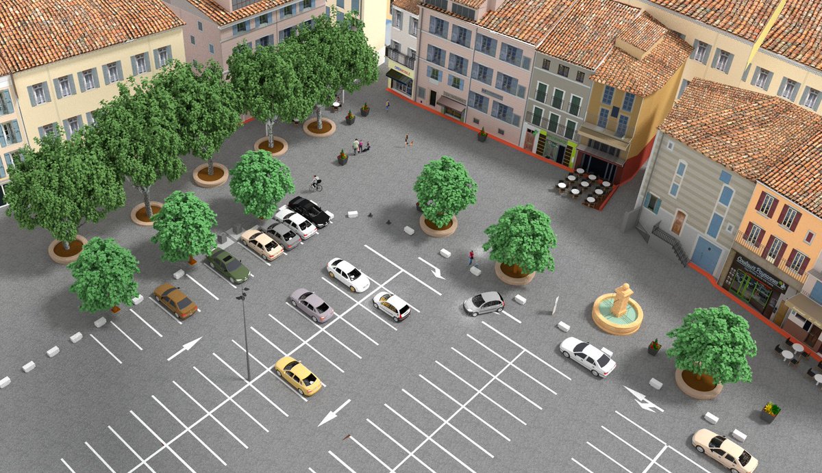 Ville De Manosque Twitterren Ca Y Est Les Travaux Debutent Au Terreau Et Voila A Quoi Ressemblera Votre Place Cet Ete En Attendant N Oubliez Pas Que Les 3 Premieres Heures De Stationnement Sont