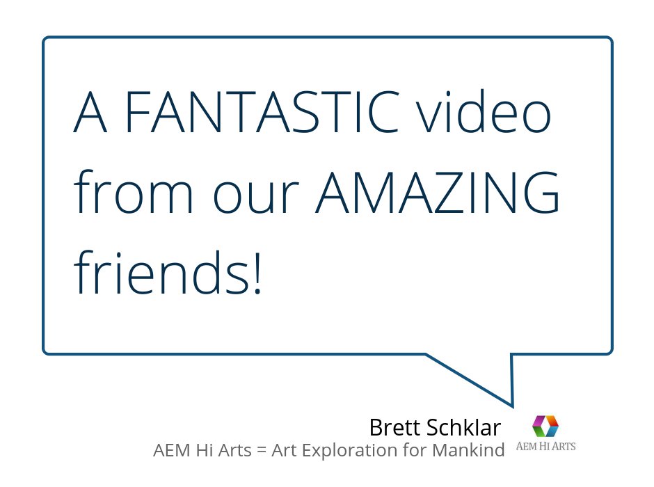 aemhiarts's tweet photo. A FANTASTIC video from our AMAZING friends! https://t.co/zOazyEfL5i #arttherapy #artexploration #artheals https://t.co/H2WPzuouVU