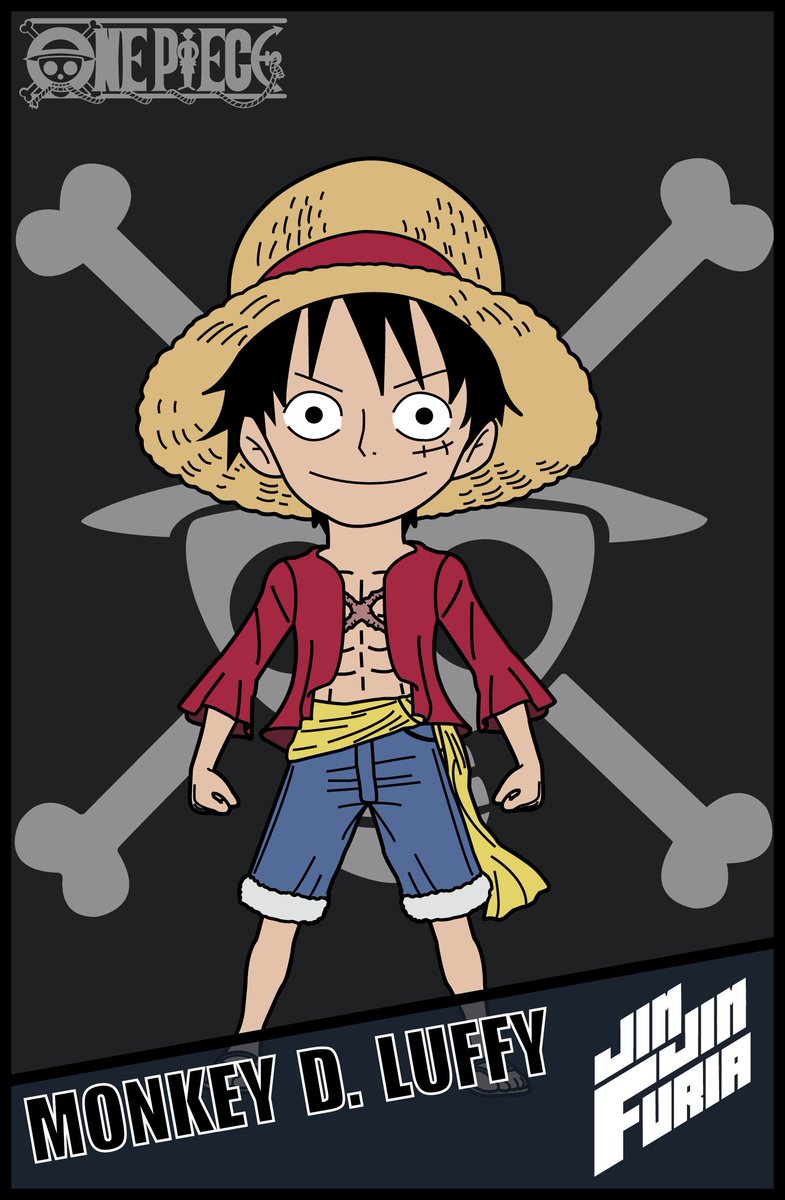 ONE PIECE CHIBI PROJECT on X: Monkey D. Luffy New Card Design