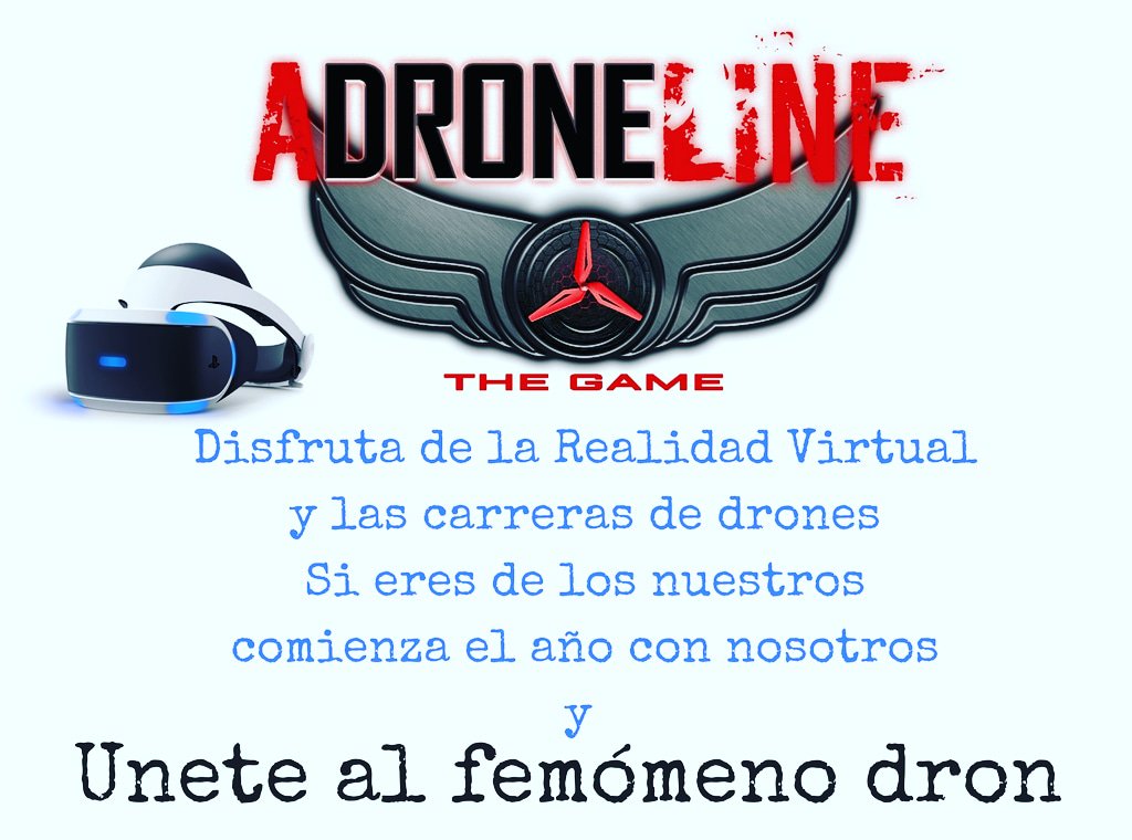 ADroneline's tweet photo. Únete al fenómeno dron. Comenzamos el lunes y vamos a por el 2018!!
#adroneline #fpvdroneracing #fpvdrone #dronesracing #drone https://t.co/FtbZsTGTBO