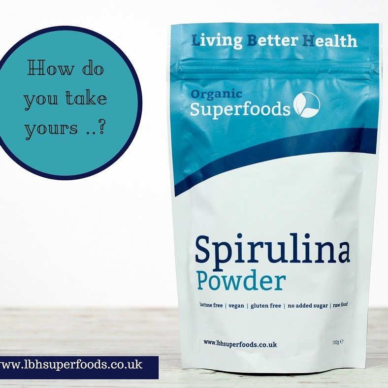 How's do you take your #superfood #spirulina. Share on our social media sites how you take your #spirulina and we will match your purchase &amp; give you another free bag at the end of the month