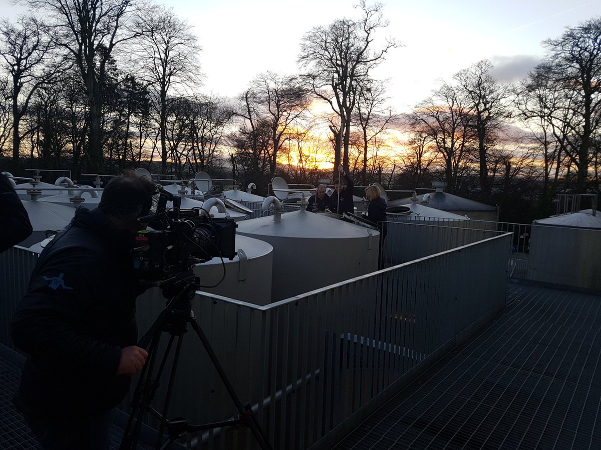 WalshWhiskey's tweet photo. Early morning filming at the distillery. Important to catch it on camera when the guys are working 😉 #sunrise #whiskeymaking #distillery #irishwhiskey #ireland https://t.co/ltdxJmlMJO
