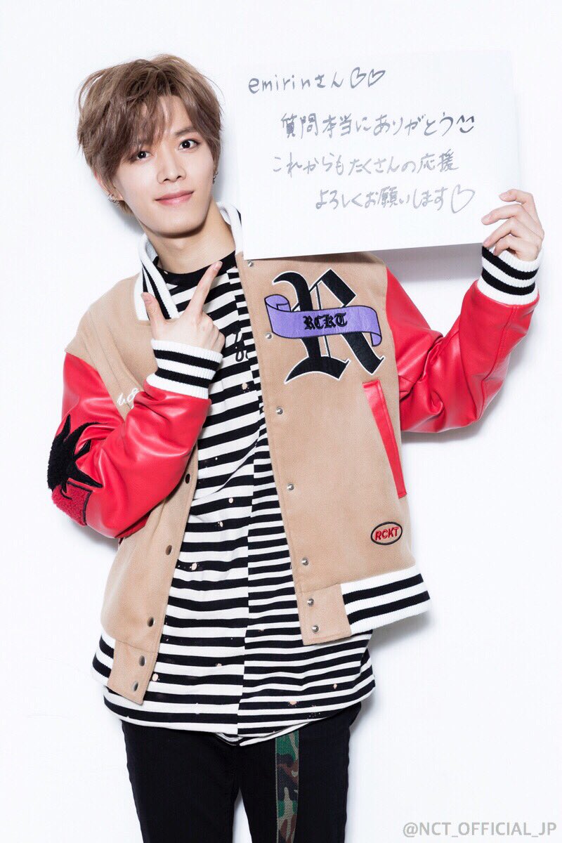 NCT_OFFICIAL_JP's tweet photo. #NCT127_QA
ユウタの回答を公開！

#YUTA #NCT #NCT127 https://t.co/sLHBKBRR4d