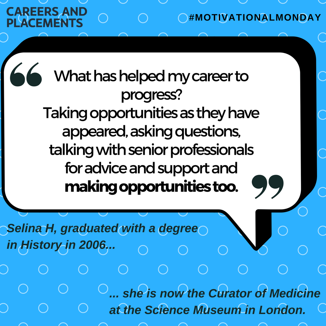 What opportunities are you going to make for yourself this year? We can help you to decide. Take a look at our events coming up this term . . . ow.ly/sEKV30hB4ik <a href="/YorkAlumni/">York Castle High Alumni Ja</a> #MondayMotivation
