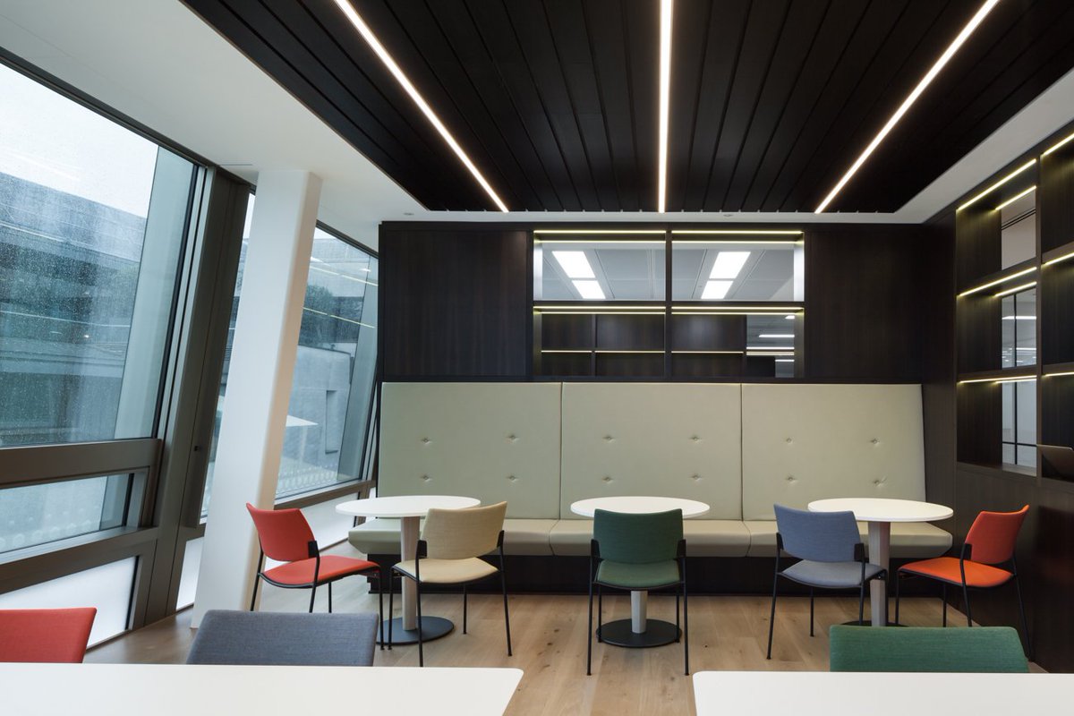 Great London break out space from a past project #London #interior #office #design #photography