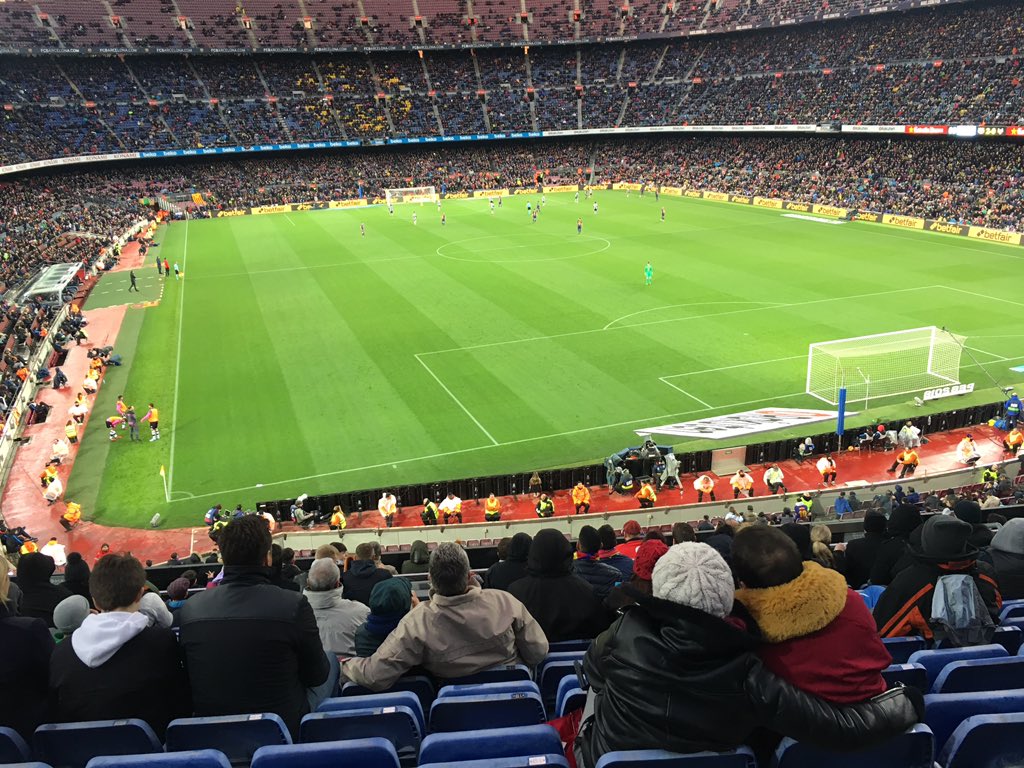 danharding7's tweet image. This pitch #barca #CampNou