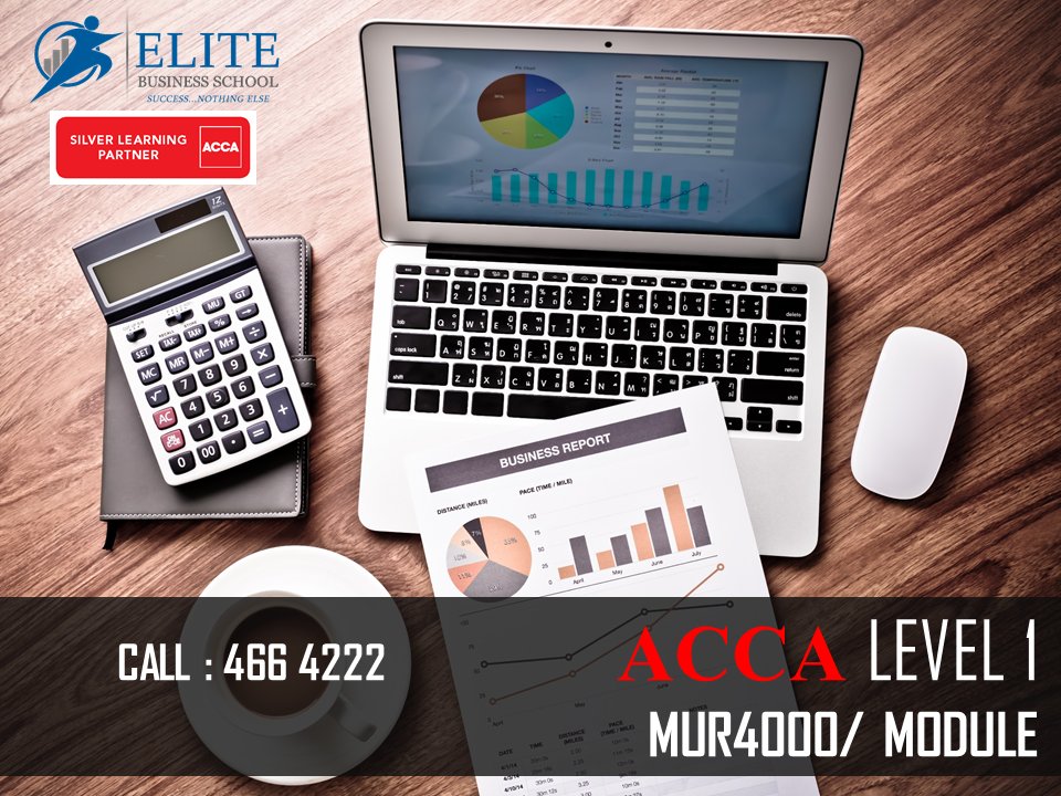 ELITEBSchool's tweet photo. STUDY ACCA F1, F2, F3 with US. JAN 2018 INTAKE
- FLEXIBLE CLASSES
- THOROUGH REVISION AND PRACTICE FOR BETTER RESULT
- BEST PRICE IN MAURITIUS

REGISTER NOW! CALL 4224666 or VISIT ELITE BUSINESS SCHOOL. https://t.co/90qYOx9cCf