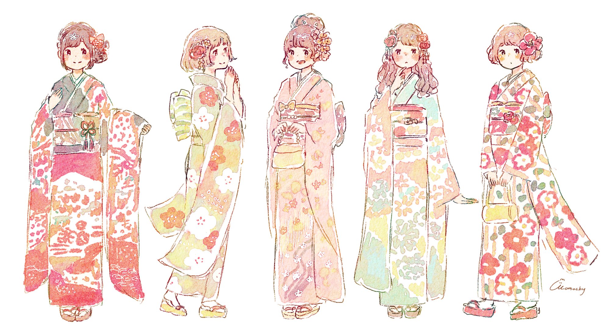 تويتر Momochy ももちー على تويتر 振袖姿の女の子たちを描きました まいにちおえかき 370日目 成人の日 メイキング T Co S17qziydff T Co 2fwg2xojmk