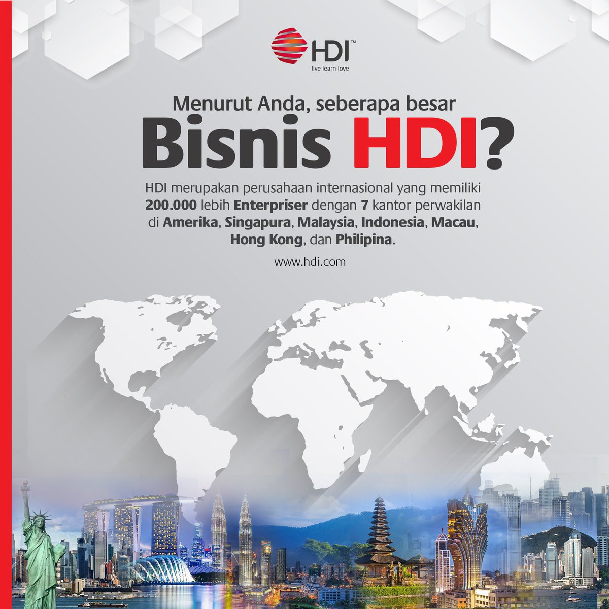 hdi_info's tweet photo. Selamat pagi! Anda kesulitan menjelaskan kepada orang lain, apa saja keunggulan bisnis #HDI? Cukup dengan RT postingan ini, agar mereka semakin mengenal dengan baik MLM, Social Network Marketing, dan HDI. Info lebih lanjut, cek di link ini: https://t.co/pjkyRmYny2 https://t.co/CPqlr2IA6p