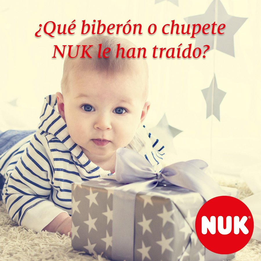 ¿Qué biberón o chupete #NUK le han traído los #ReyesMagos a tu #peque? 🎁❤️