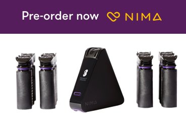 Introducing — the Nima Peanut Sensor! 🥜

Now available for pre-order in the U.S. and Canada. Purchase during our pre-sale, and we'll give you an early bird discount! (Limited time only).

Find out more here: bit.ly/2FdESjK 
#peanutfree