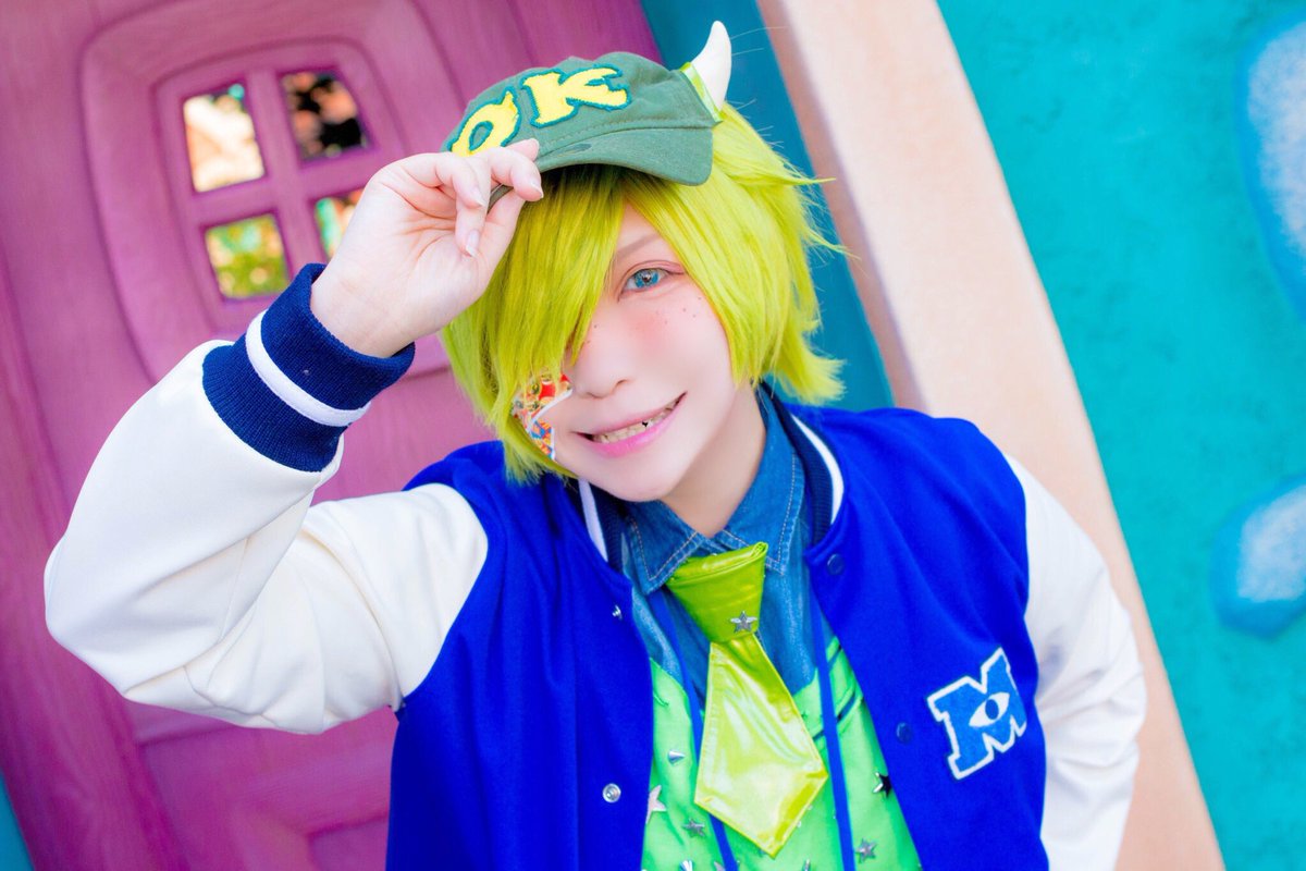 Ame モンスターズ ユニバーシティ マイク ワゾウスキ 俺にも君と同じくらいチャンスがある マイク Ame 撮影 蓮弥 Renxsuke 世界一好きなモンスターの仮装がまたできて本当に嬉しい Dハロ仮装 Dハロ仮装17 T Co Fcwwqduawz