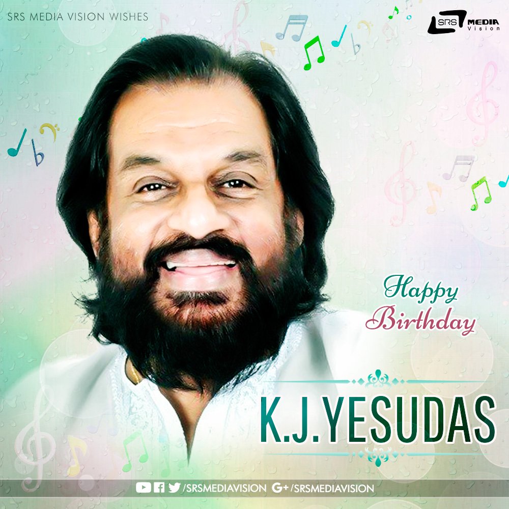 Wishing K.J Yesudas Sir a Very Happy Birthday !!! 