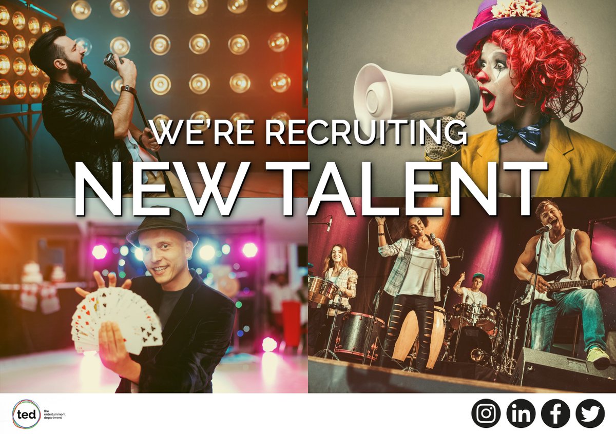 tedgroup's tweet photo. We provide visiting entertainment to venue's all over the UK and abroad.
We're looking for new talent to add to our books.

If you would like to attend our Open Day at Stadium MK later this month, please send your information and publicity to nicola.williamson@tedgroup.com https://t.co/WLmeFb757T