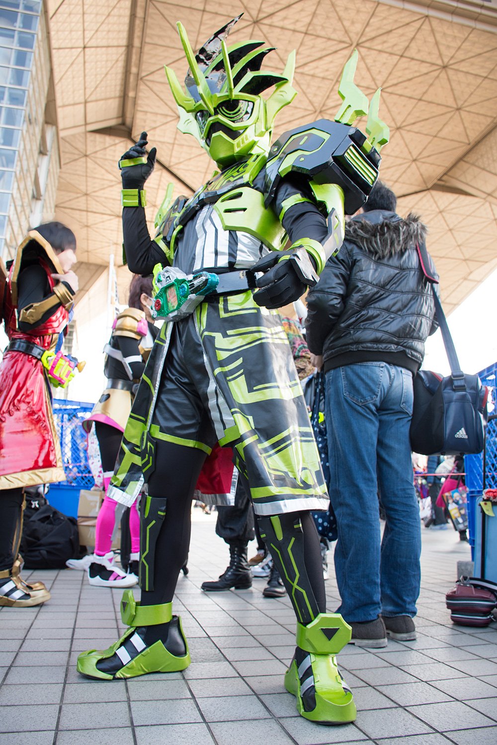 仮面ライダークロノス（エクゼイドTV版） 　コスプレ用マスク　塗装完成品 仮面ライダークロノス（エクゼイドTV版） コスプレ用マスク 塗装
